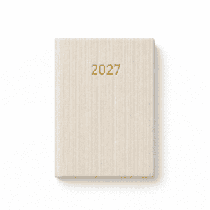 Pocket Weekagenda Beige 2027