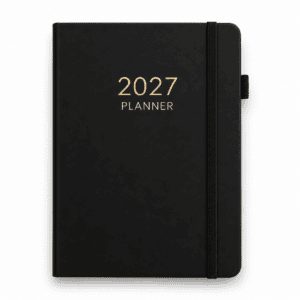 A5 Dagagenda Zwart 2027