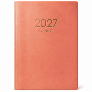 A5 Weekagenda Roze 2027