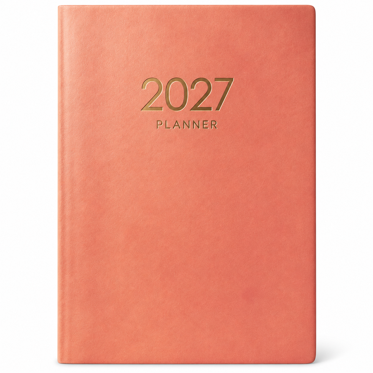 Zalmroze A5-weekplanner 2027 A5 Weekagenda Roze 2027